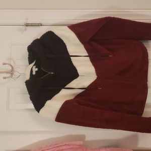 Pj Salvage furry sweatshirt